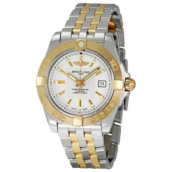 Breitling Galactic Chronomat Swiss Imitation Jet Black Face Automatic Pilot Watch