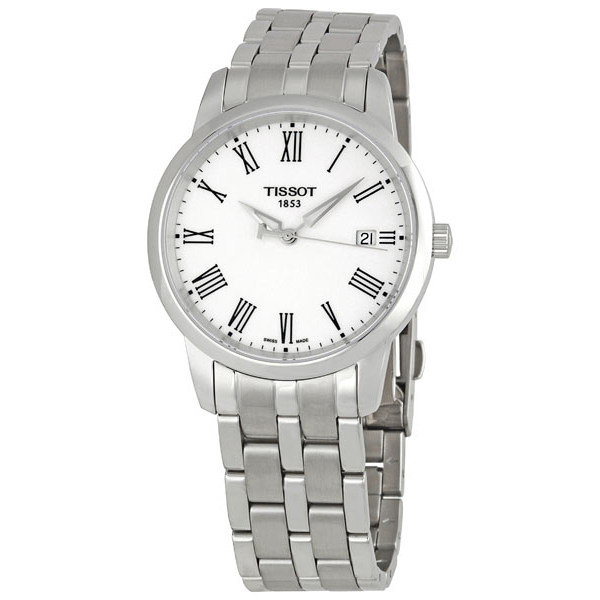 Tissot Dream Steel Mens Watch: Swiss Automatic Black Chronograph reps