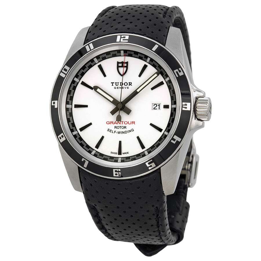 Tudor Grantour Chronograph 20500N Inspired Steel Case Black Submersible Watch