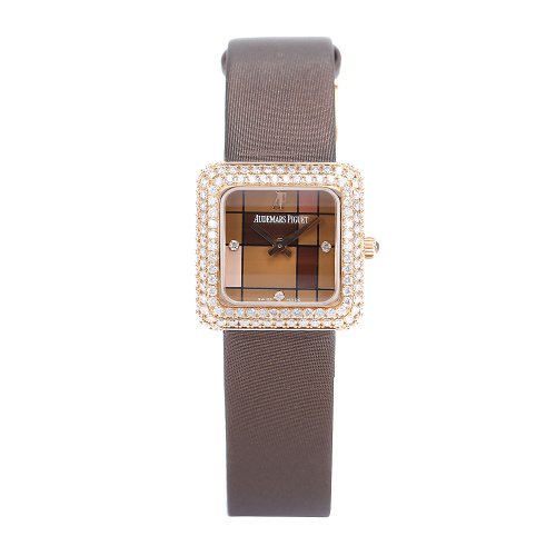 Audemars Piguet Clone 77215OR.ZZ.A080SU.01 Elegant Diamond Set Ladies Watch