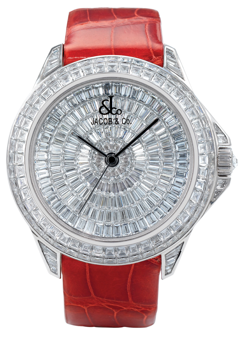 Jacob & Co. Royal1Wg 18K White Gold Diamond bezel Automatic Timepiece