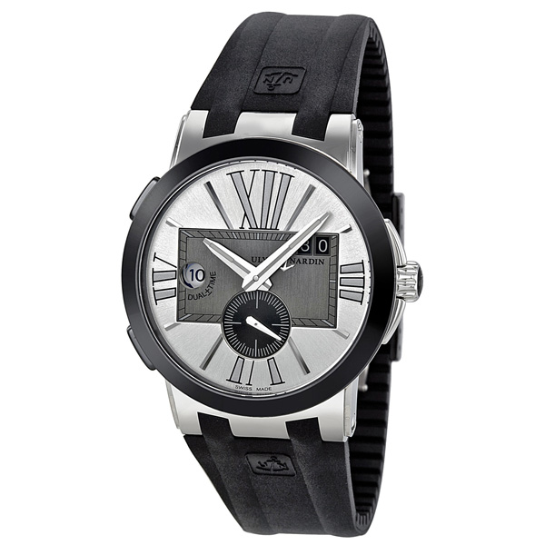 Ulysse Nardin Executive Clone Automatic Chronograph 42mm Steel Case Black Dial Reps