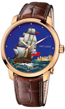 Ulysse Nardin San Marco Timepiece – Caesar Collection, Auto, Black Dial, 41mm Steel Case, 200m Waterproof Watch