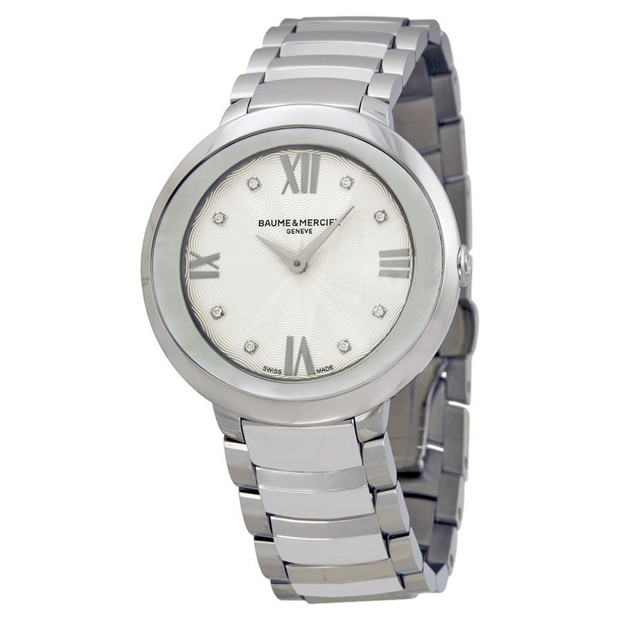 Baume et Mercier Swiss Automatic Chronograph Watch - Precision Timekeeping in Elegant Gold