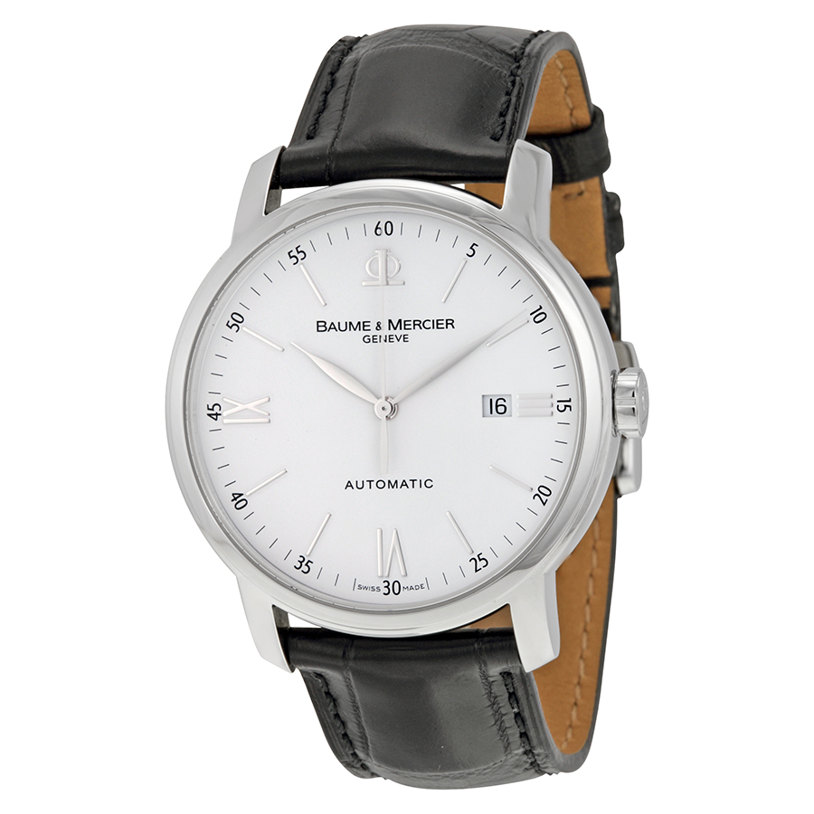 Baume & Mercier Classima 08592 Stainless Steel Automatic Black Face Diver Watch