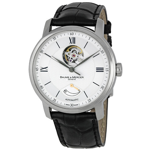 Baume & Mercier Classima 8869 Auto Black Face Steel Chronograph Watch