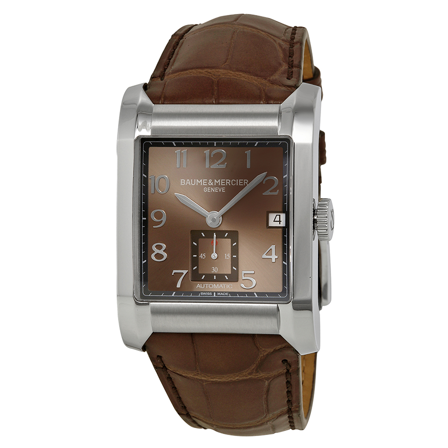 Baume et Mercier Hampton Swiss Clone Automatic Black Face 18K Gold Watch