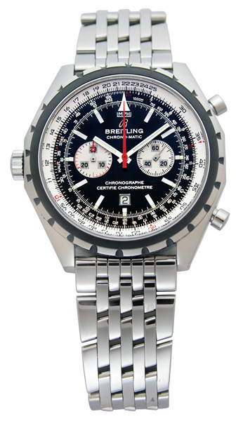 Breitling Chrono-Matic Automatic Blue Face Men's Watch - Clone 41mm Precision