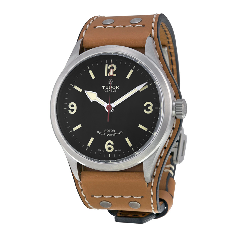 Tudor Heritage Black Chrono Automatic Pilot Watch