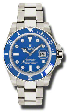 Rolex Submariner 116619BLDO 18kt White Gold Automatic Imitation 40mm Men's Watch