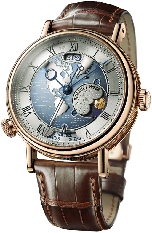 Breguet Classique 5717BR/US/9ZU Blue Dial Silver/White Gold Automatic Men's Watch