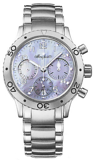Breguet XX/XXI 4820ST/59/S76 Mother of Pearl Chronograph Replica Watch