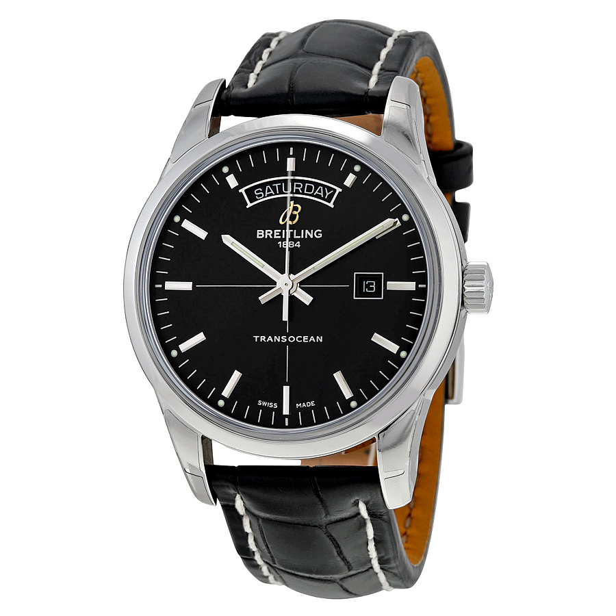 Breitling A4531012-BB69BKCT Stainless Steel Automatic Black Dial Men's Watch Clone
