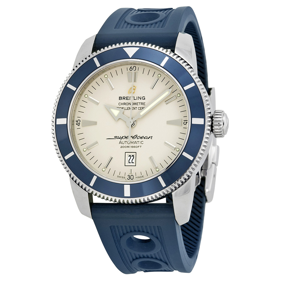 Breitling Superocean A1732016-G642BLOR Imitation Chrono Dive Silver Face Watch