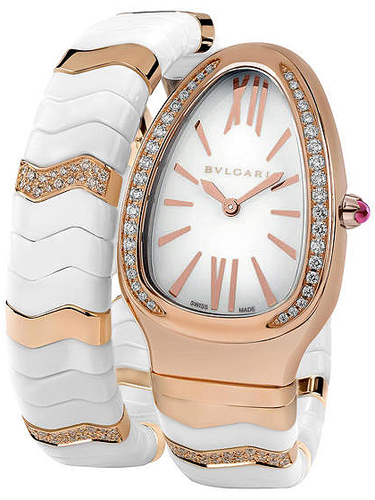 Bvlgari Serpenti Spiga 102202 Imitation Gold Dial Swiss Replica Watch