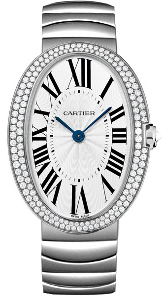 Cartier Baignoire WB520010 Swiss Clone Submersible 36mm Gold-Plated Watch