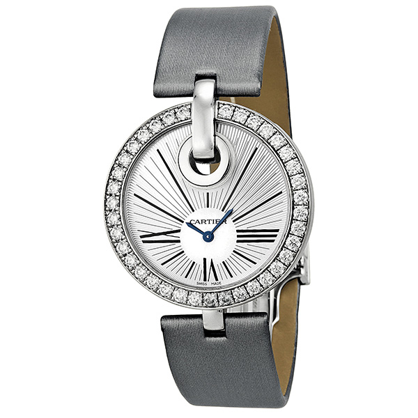 Cartier Captive de Cartier Quartz Silver Dial 18kt White Gold 35mm Water Resistant