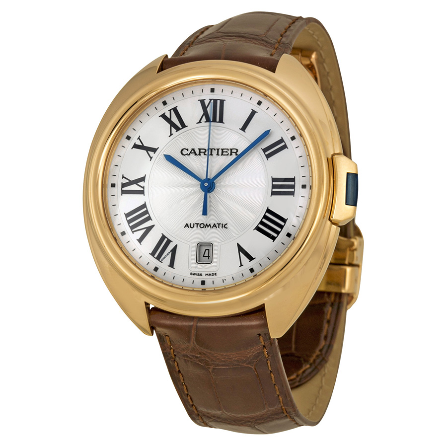 Cartier Cle WGCL0004 18kt Rose Gold Automatic Diamond Set Watch