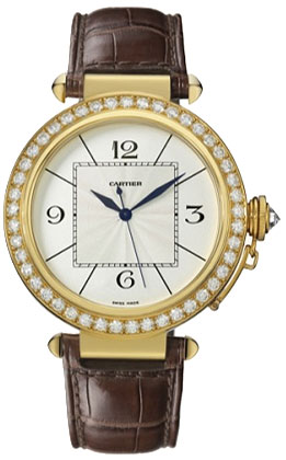 Cartier Pasha de Cartier WJ120351 Silver Quartz Imitation Watch