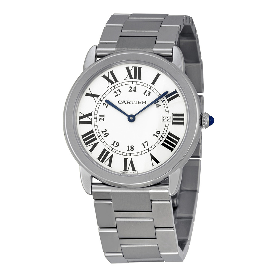 Cartier Ronde Solo Swiss-Engineered 40mm Gold & Black Automatic Watch