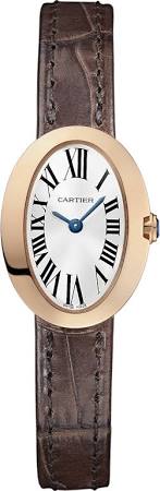 Cartier W8000017 Imitation Steel Chronograph Classic Dial Lady's Watch