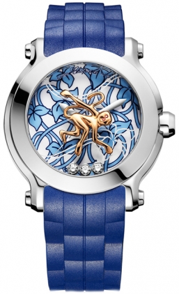 Chopard Diamond Timepiece 128707-3004 Elegant Lady's Watch with Sparkling Stones
