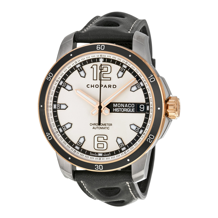 Chopard GP.M.H. Titanium Automatic Chronograph Dive Watch - Deep Black Face, 44mm, 300m Water Resistant