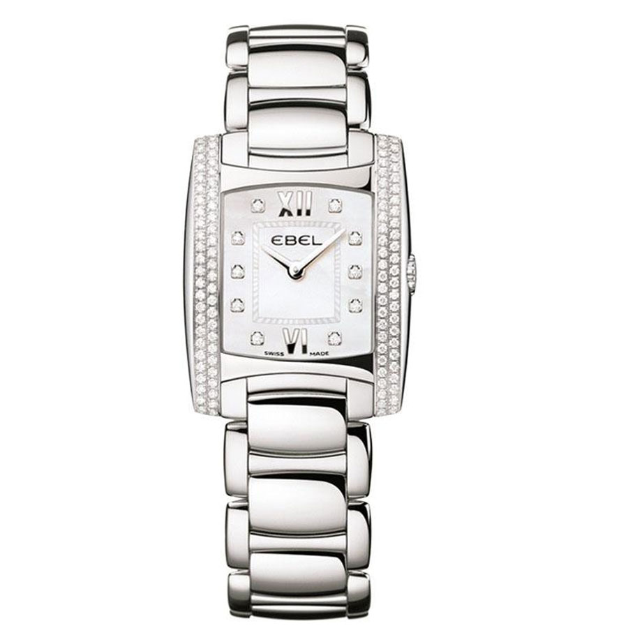 Ebel Brasilia Quartz Chronograph 1215897 Luxury Timepiece