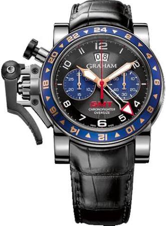 Graham 2OVGSB26AC118 Black Imitation Automatic Chronograph Watch