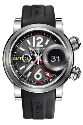 Graham Swordfish 41mm Automatic Blue Steel Dial Men's Rep Watch