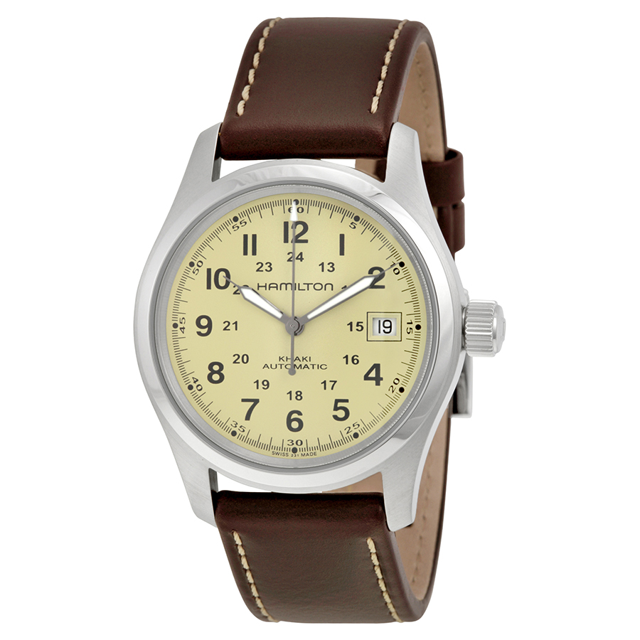 Hamilton Khaki Field H70455523 Imitation NATO Black Band Automatic Steel 41mm Diver Watch