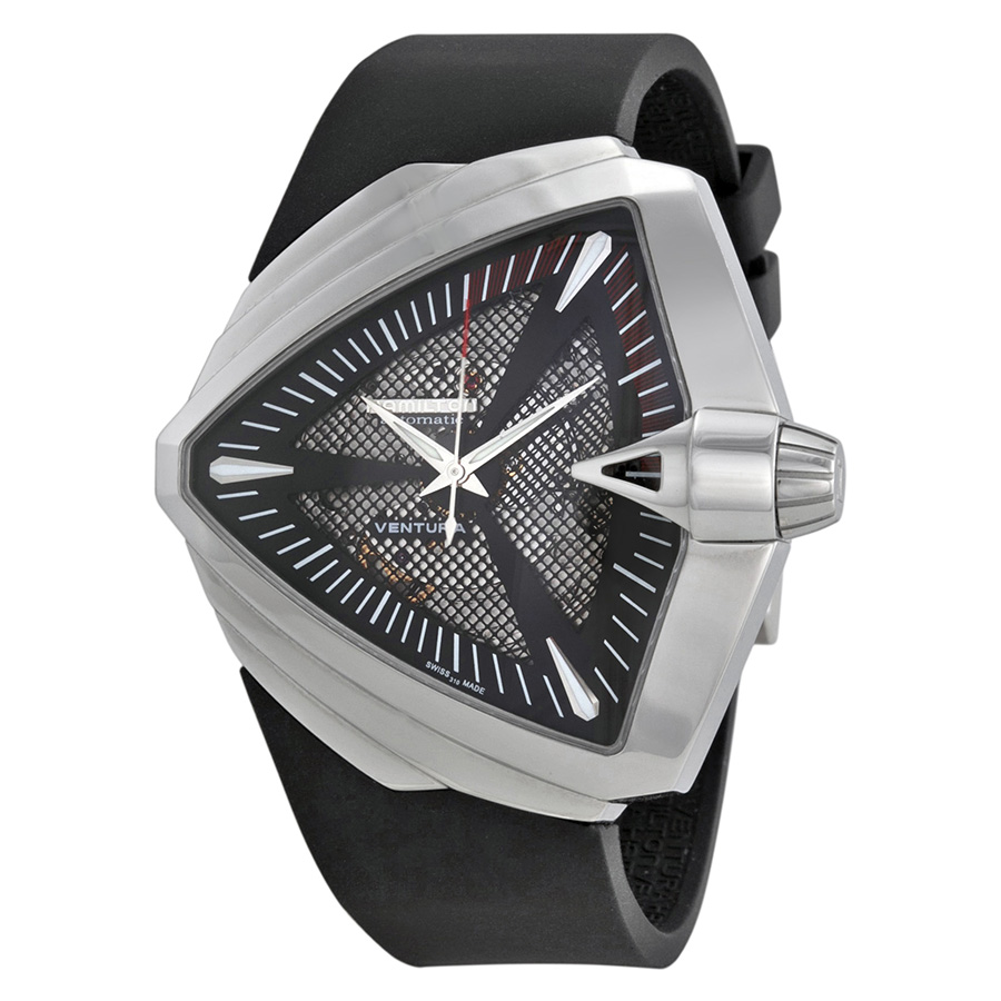 Hamilton Ventura Chronograph Automatic 41mm Jet Black Face Water-Resistant Watch