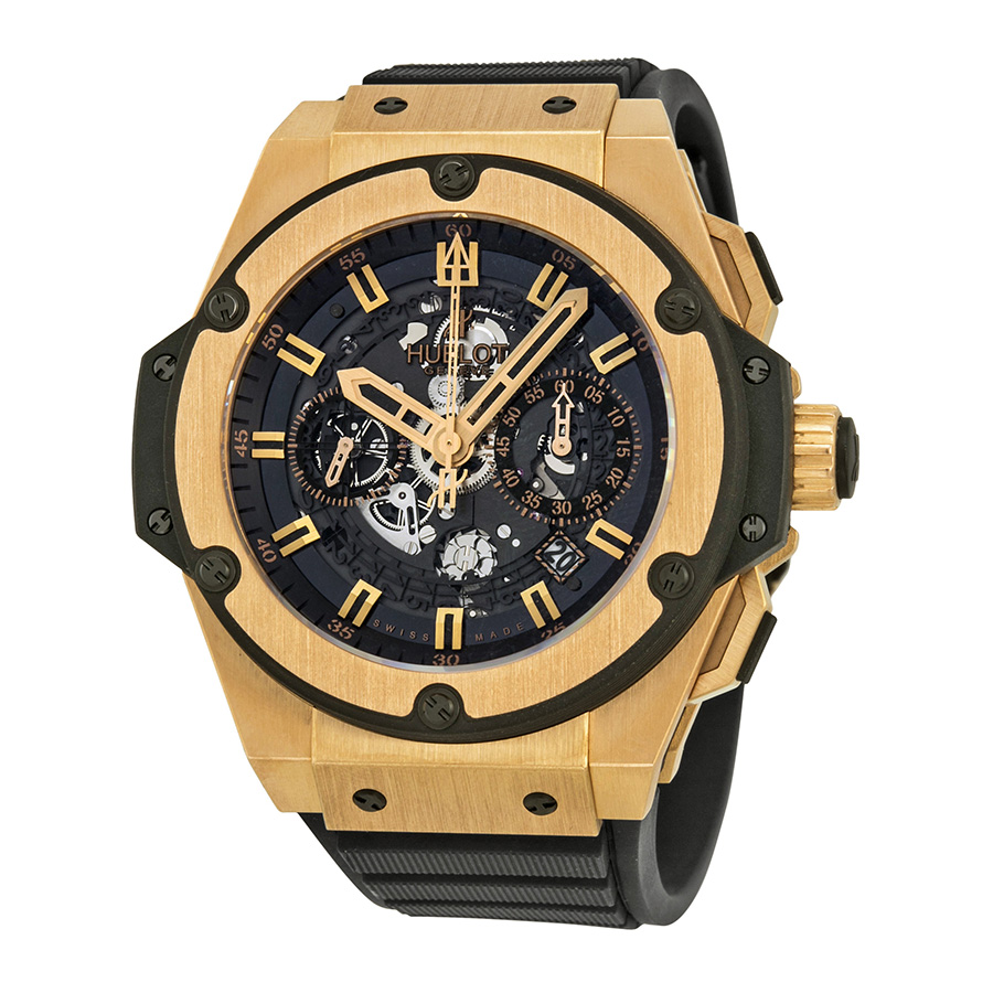 Hublot King Power 701.OX.0180.RX Clone 18K Rose Gold Automatic Pilot Watch