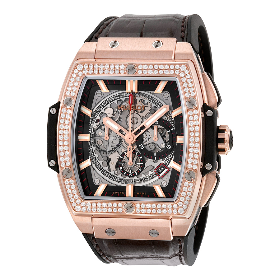 Hublot Big Bang Automatic Chronograph Jet Black Carbon Fiber Dial Reps Watch