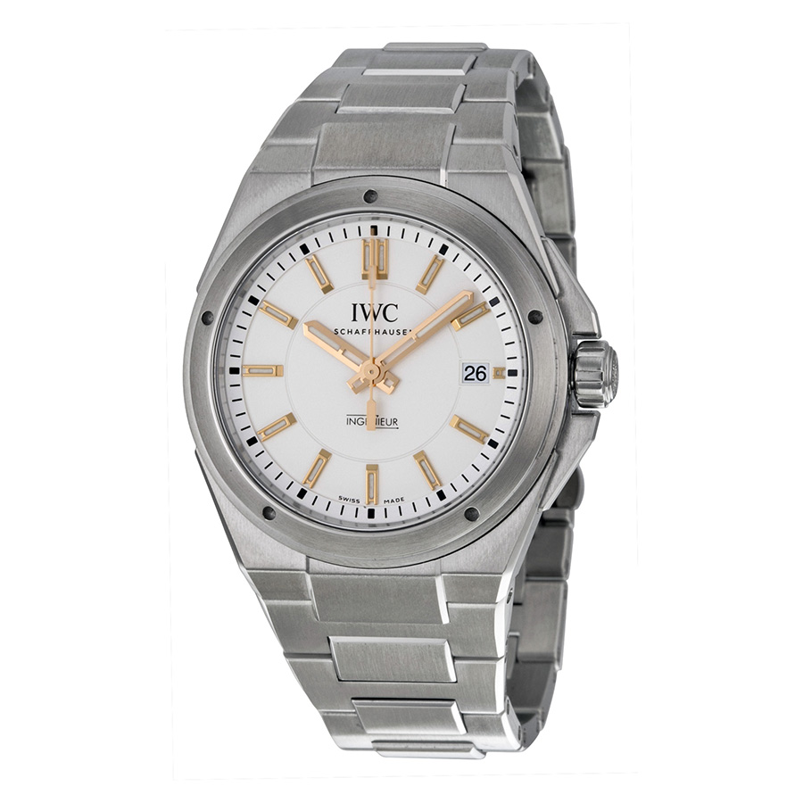 IWC Ingenieur Classic Chronograph 43mm Black DLC Automatic Mens Watch