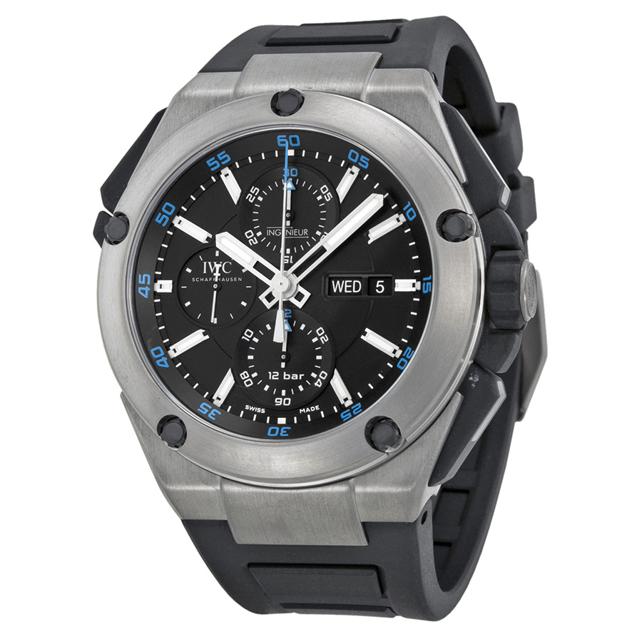 IWC Ingenieur IW386503 Automatic Pilot Black Ceramic Case Dive Watch