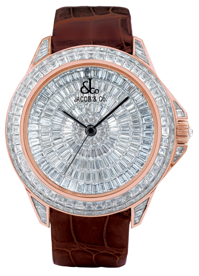 Jacob & Co. Royal2RG Automatic 18k Rose Gold Diamond Dial 49mm