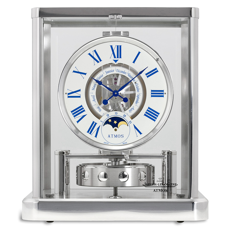 Jaeger LeCoultre Atmos Clone 41mm Swiss Quartz Solar-Powered Timepiece