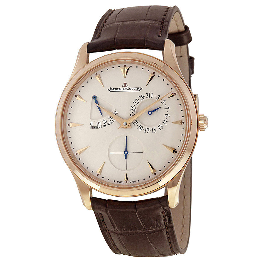 Jaeger LeCoultre Swiss Master Automatic Chronograph 40mm Watch - Jet Black, 20ATM