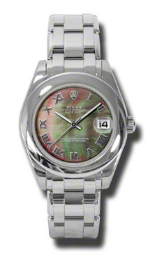 Swiss Clone Rolex Day-Date Masterpiece Black Roman Face Automatic Luxury Watch - 40mm
