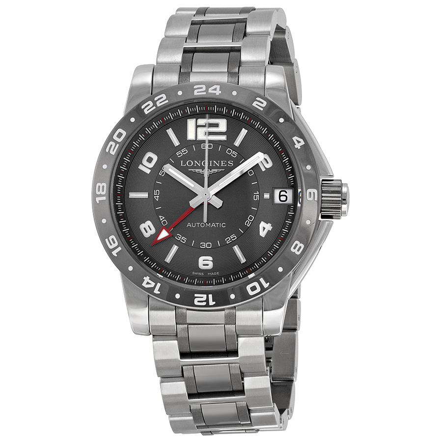 Longines Admiral Nautical Timepiece Automatic Black Chrono Men's Watch