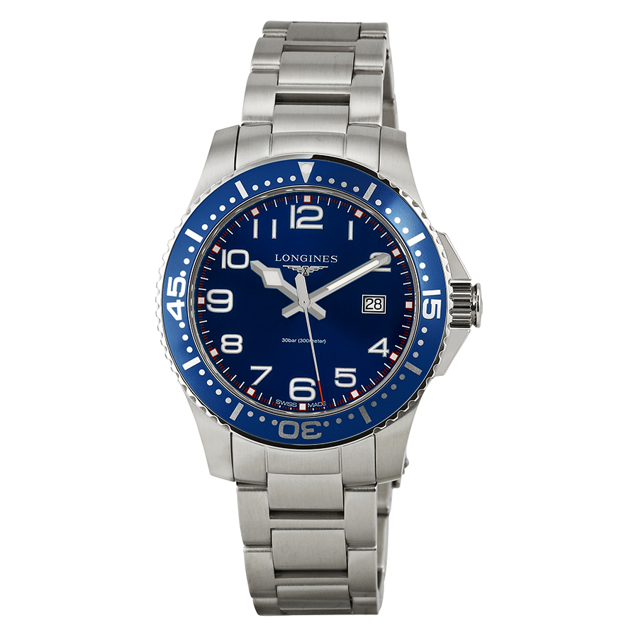 Longines HydroConquest Dive Master 300m Automatic Black Dial Mens Watch