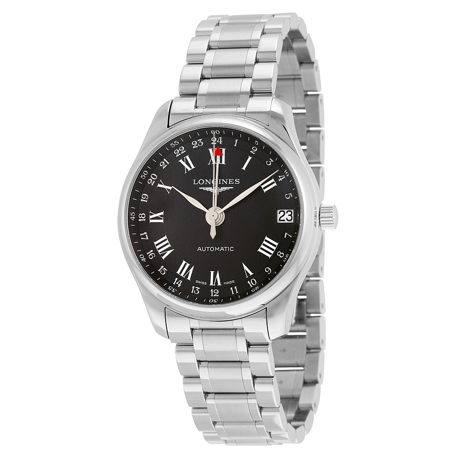 Longines Conquest V.H.P. 50mm Self-Winding Silver Dial Mens Watch