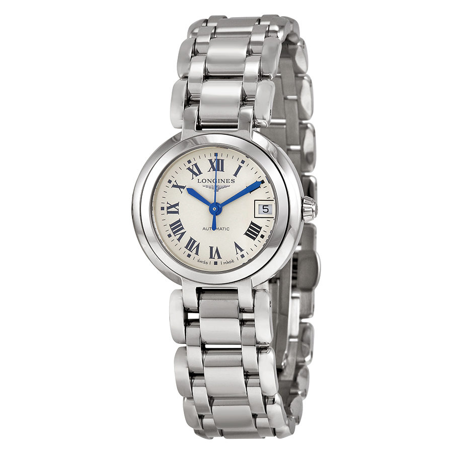 Longines PrimaLuna Lady's Watch - Elegant Gold Case, Moon Phase, 28mm Automatic