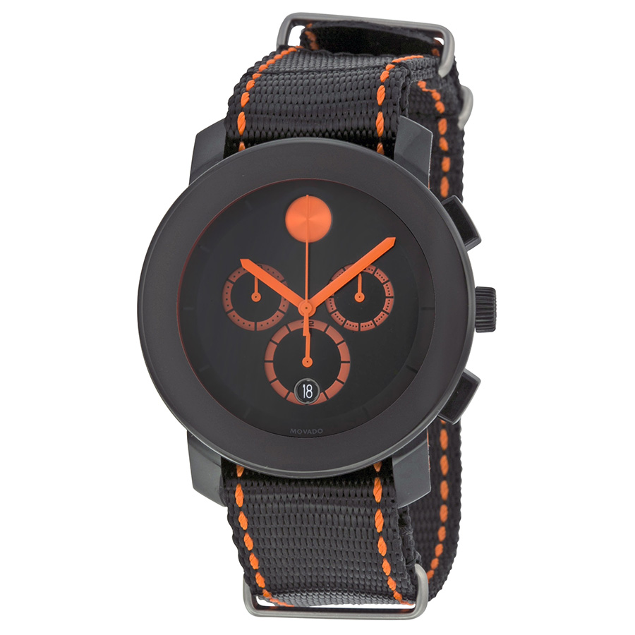 Movado 3600310 Automatic Black Dial Steel Mens Watch