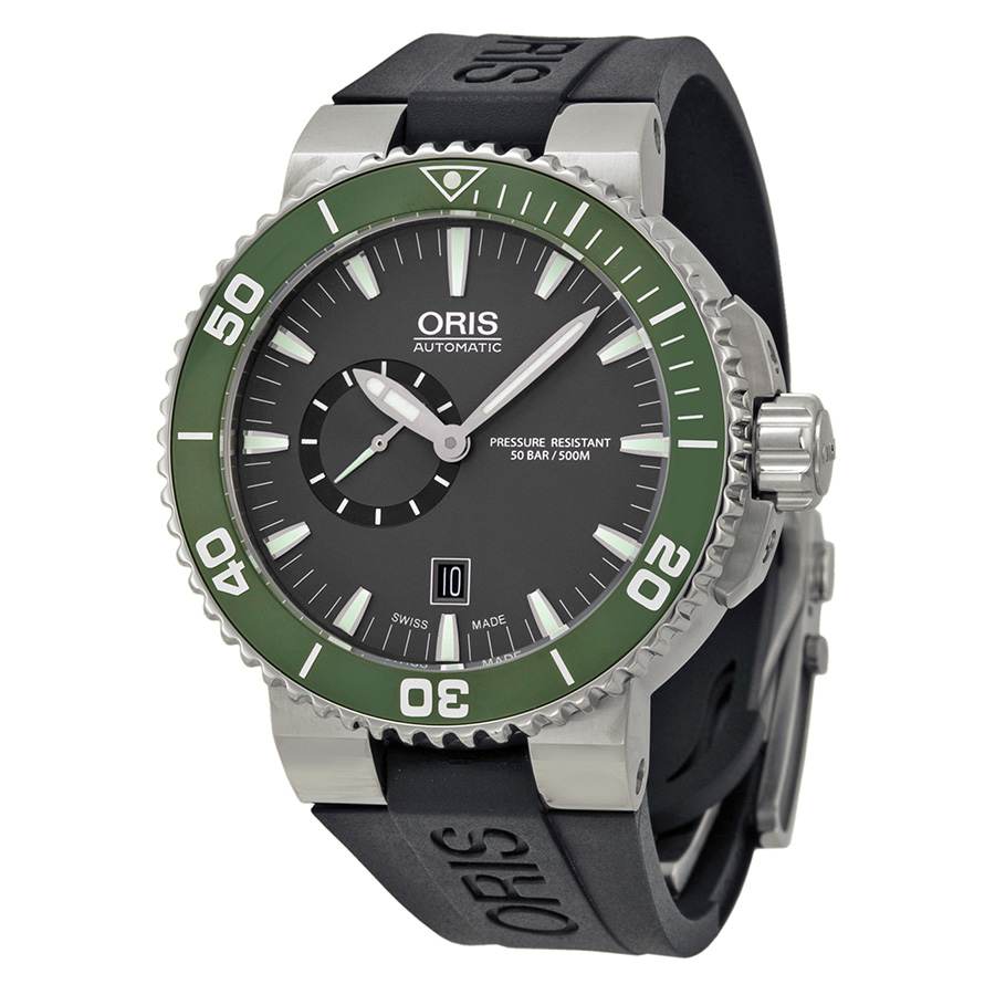Oris Aquis Dive Chrono 41mm Steel Blue Face Automatic Watch