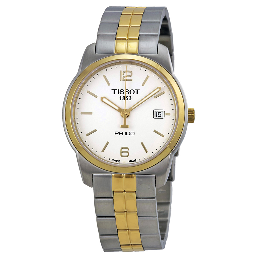 Tissot PR100 Diver's Chrono Quartz Dive Watch - Black Band, 43mm Case
