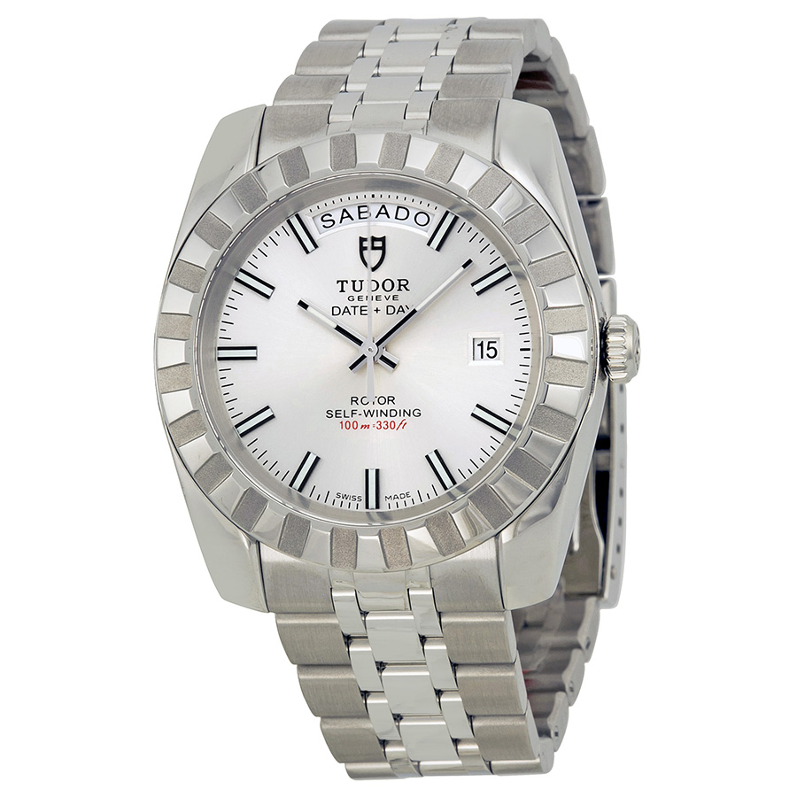 Tudor Date Classic Swiss Automatic Chronograph 42mm Stainless Steel Watch