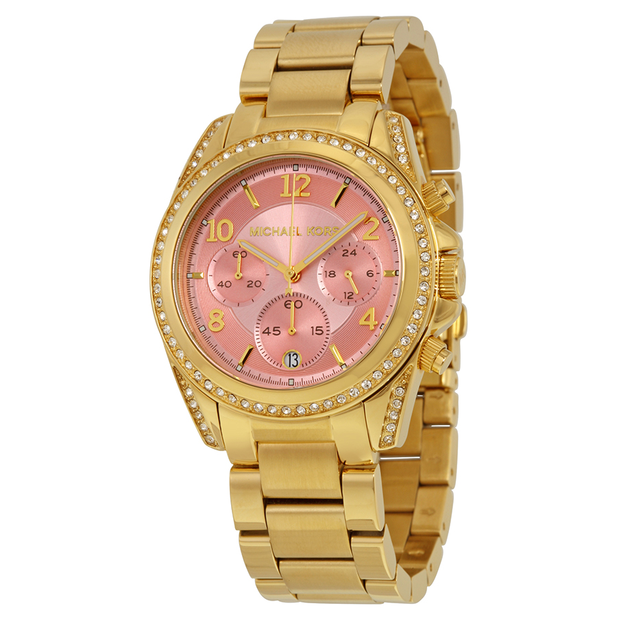 Michael Kors Blair MK6218 - Stainless Steel Charm Chronograph Replica Watch