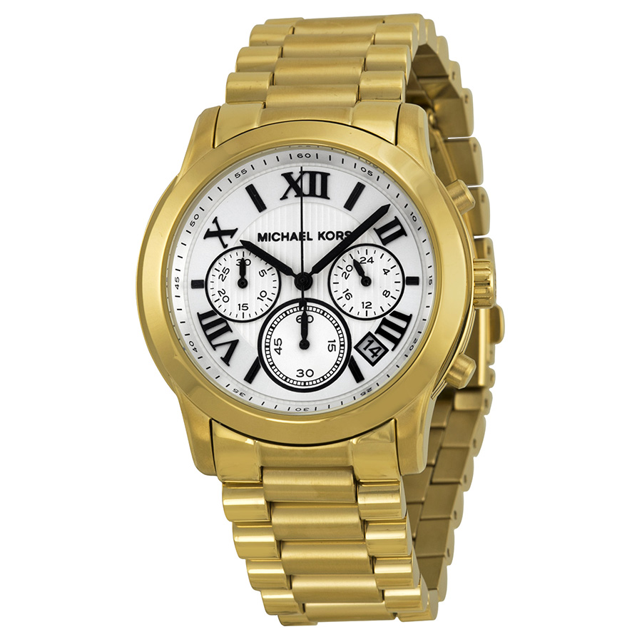 Michael Kors Men's Cooper MK5916 - Sleek Analog Chronograph Steel Watch